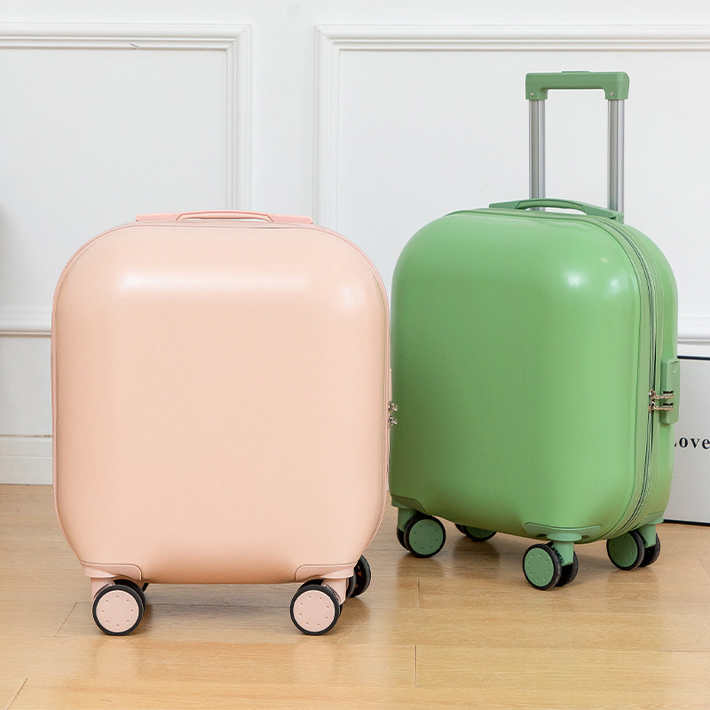 Cabin Size Lightweight Travel Trolley - Trend 20 İnç Şeker Rengi Hafif