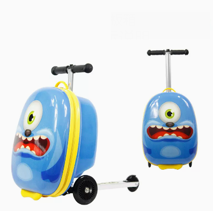 Kids Ride On Suitcase Scooter - Çocuklar için Scooter Valiz Kaykaylı Bavul