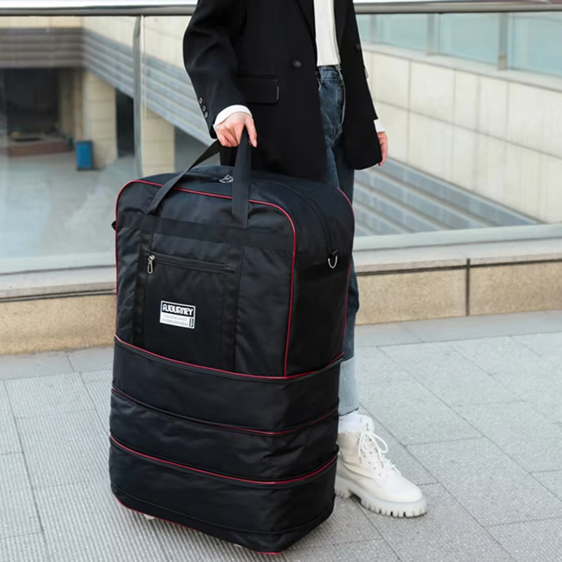 Foldable Rolling Luggage Bag - Katlanabilir Unisex Evrensel Tekerlekli Seyahat Çantası