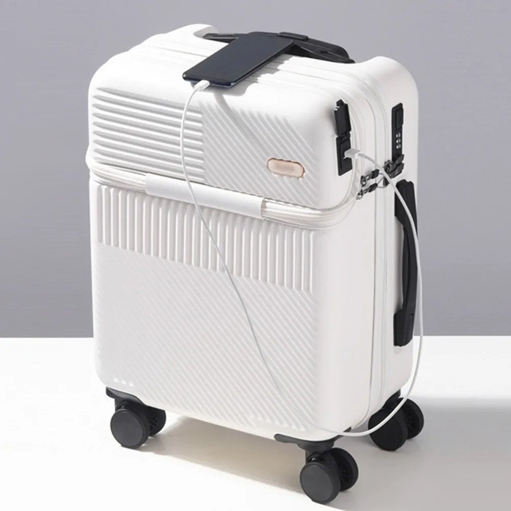 Front Opening Laptop Luggage 24 Inch - Ön Açık Kapaklı Tramvay Çantası PC