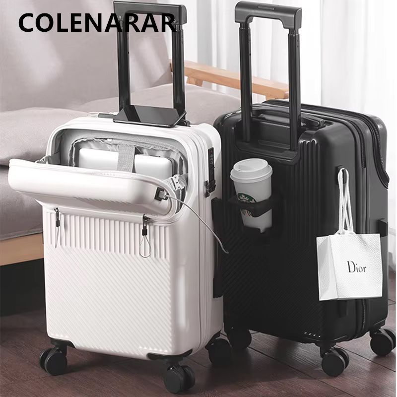COLENARA Şarjlı Bagaj Ön Açılı - Front Opening Laptop Luggage 24 Inch incelemesi ve fiyatı