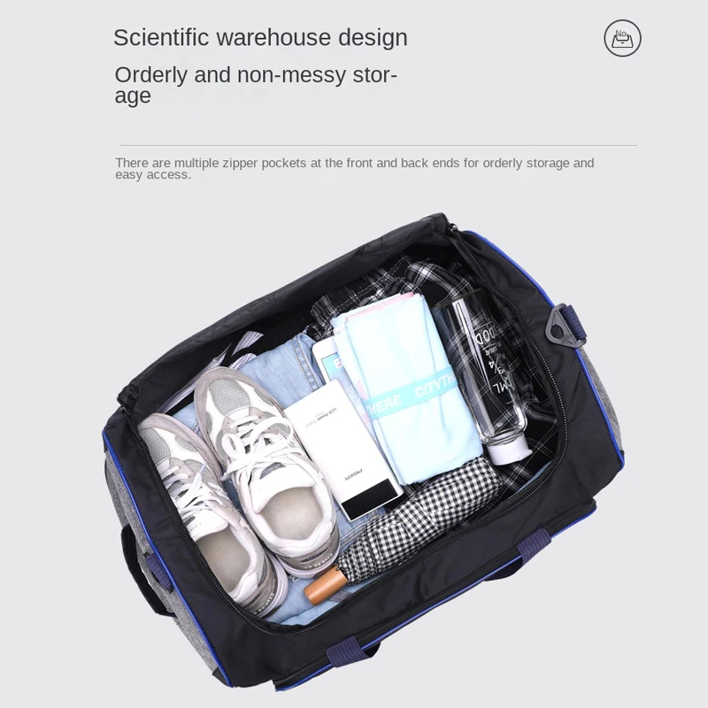 Büyük kapasiteli tekerlekli ça - Foldable Rolling Luggage Bag incelemesi ve fiyatı