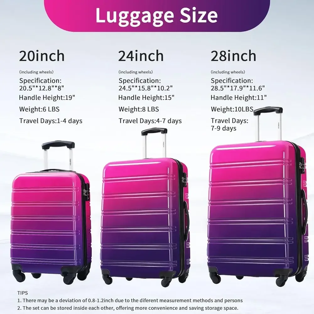 3 Parçalı, Döner Tekerlekli, G - Expandable Hard Shell Luggage Set incelemesi ve fiyatı