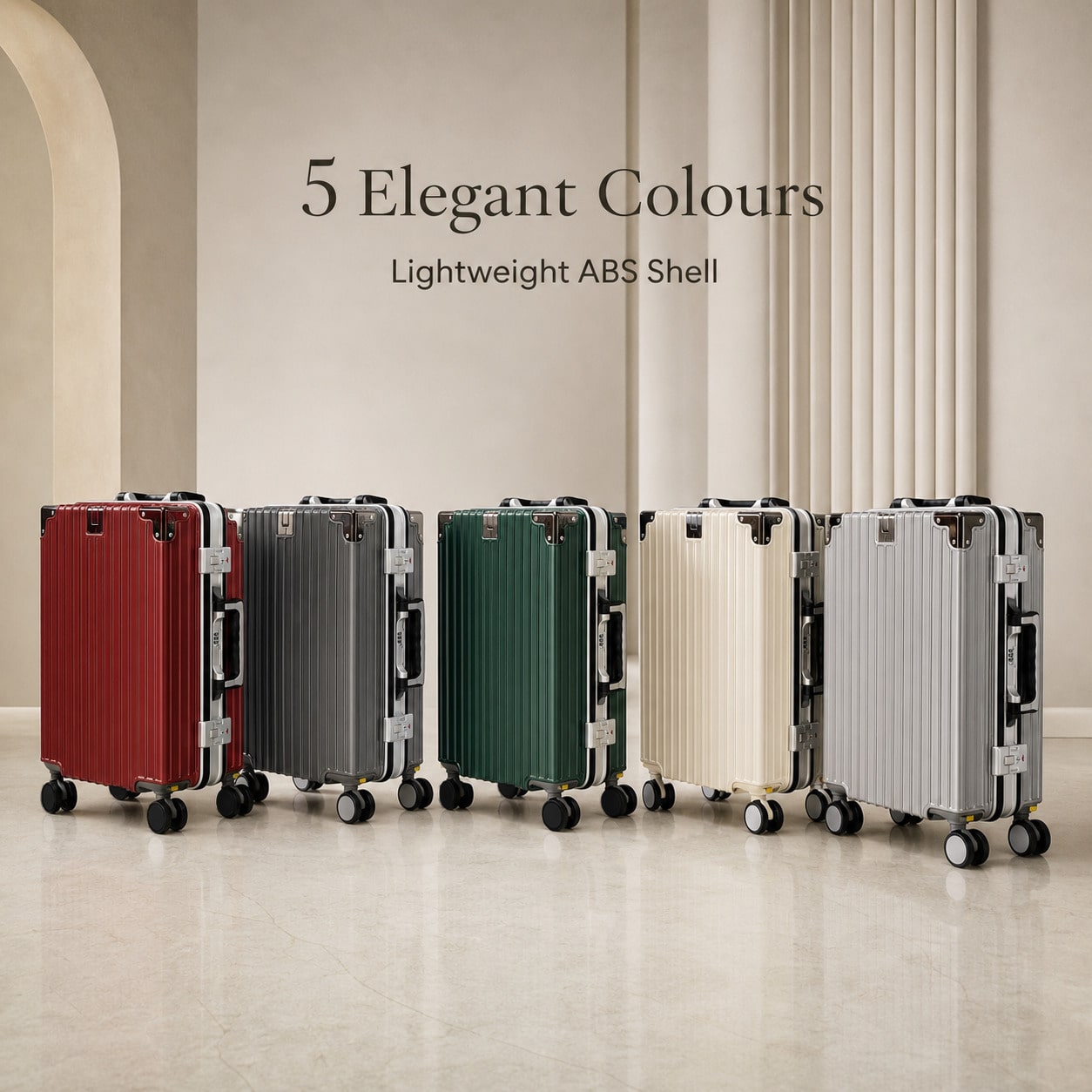 20 İnç Uçuş Onaylı El Bagajı,  - Cabin Size Lightweight Travel Trolley incelemesi ve fiyatı