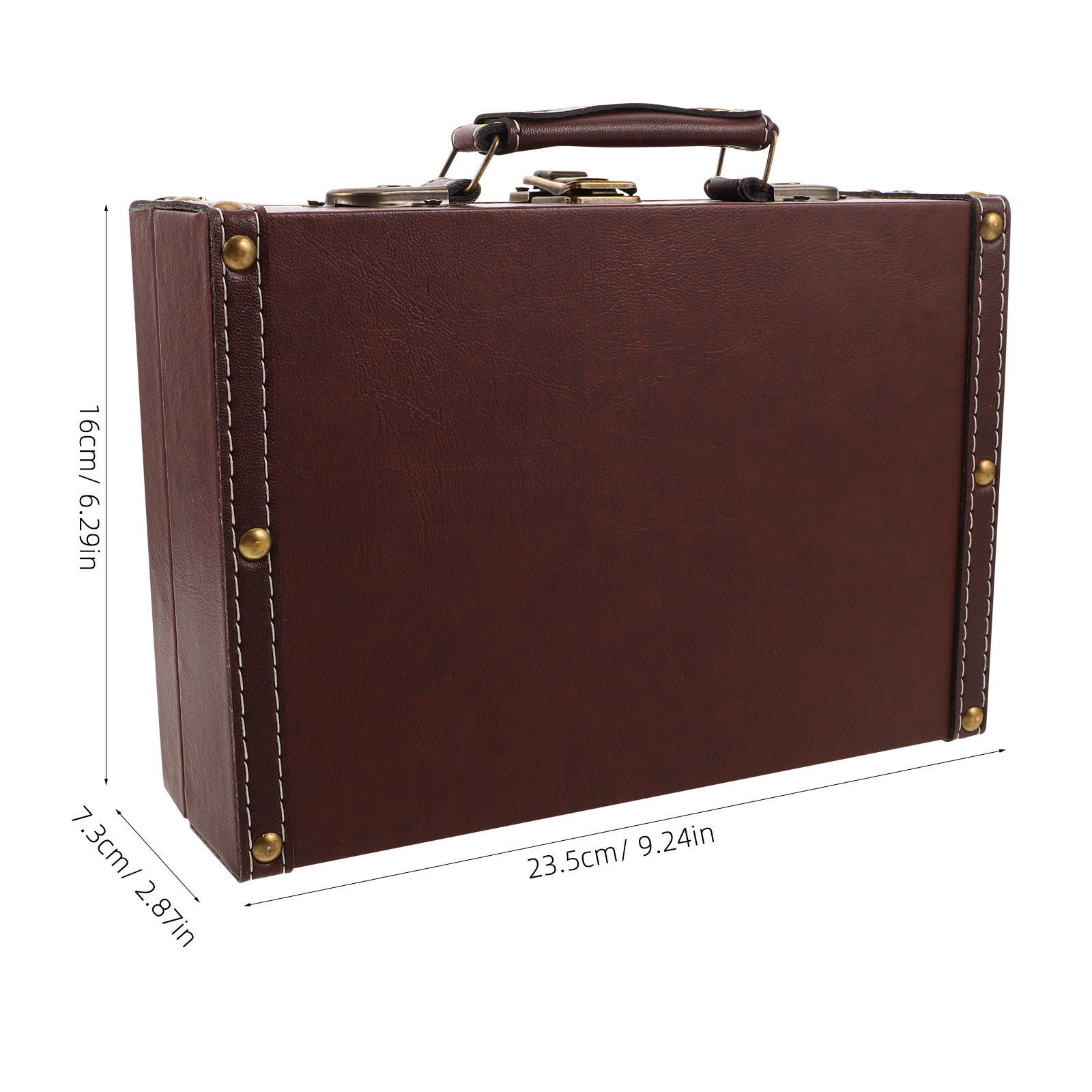 Vintage Ahşap Saklama Kutusu R - Retro Vintage Trunk Suitcase incelemesi ve fiyatı