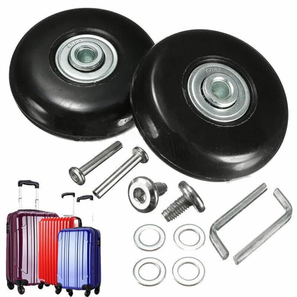 2 adet yerine tekerlekler vida - Silent Replacement Luggage Wheels incelemesi ve fiyatı