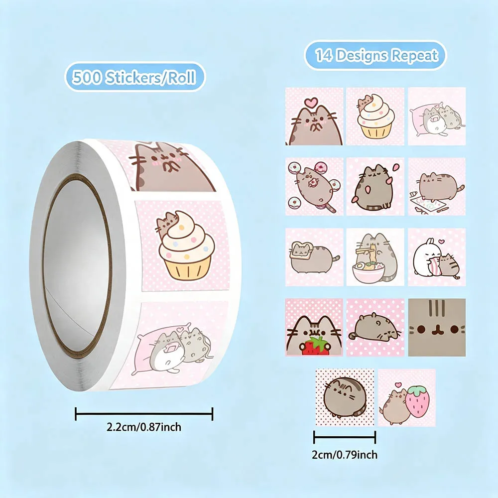Hou 500 adet Pusheen Karikatür - Handbags incelemesi ve fiyatı