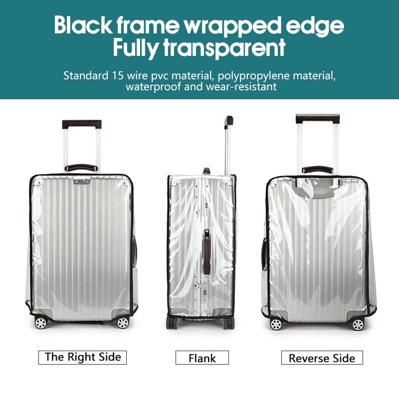 Sıcak Fırsat Seyahat Şeffaf Ba - Luggage Protective Cover Transparent incelemesi ve fiyatı
