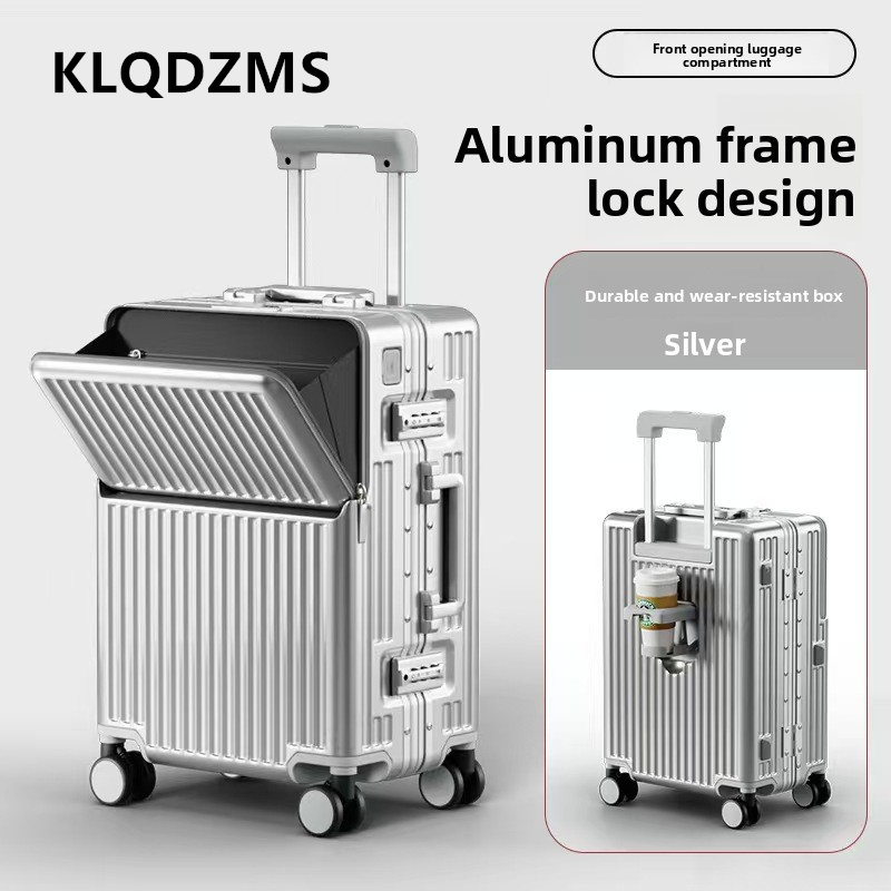 KLQDZMS Çok Fonksiyonlu Bavul  - Front Opening Laptop Luggage 24 Inch incelemesi ve fiyatı