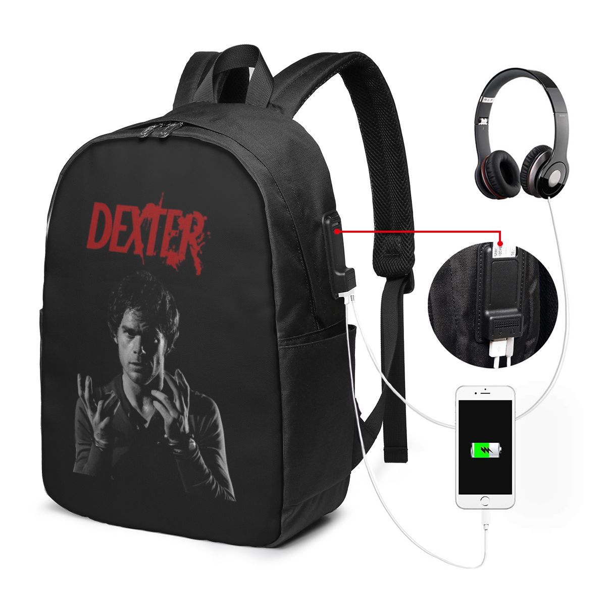 Film Dexter Morgan Sırt Çantas - Travel Bags incelemesi ve fiyatı