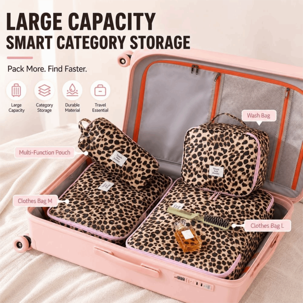 Su Geçirmez Leopar Desenli Mak - Cosmetic Bags incelemesi ve fiyatı