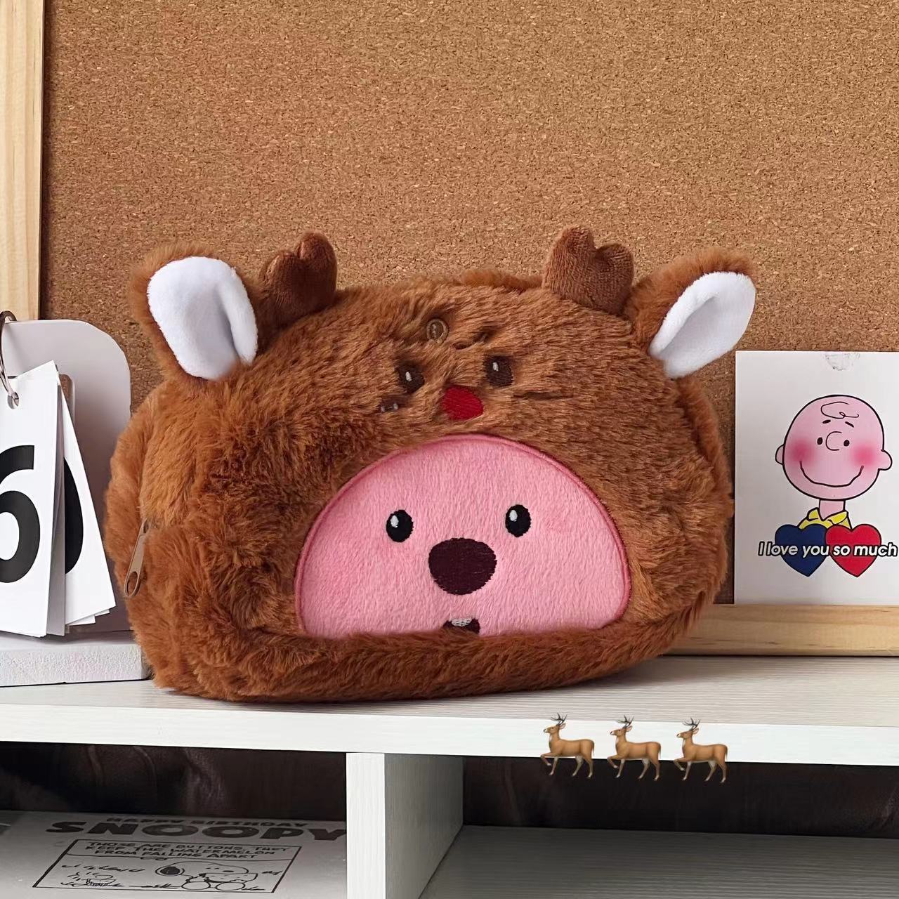 Karikatür peluş kalem çantası  - Cosmetic Bags incelemesi ve fiyatı