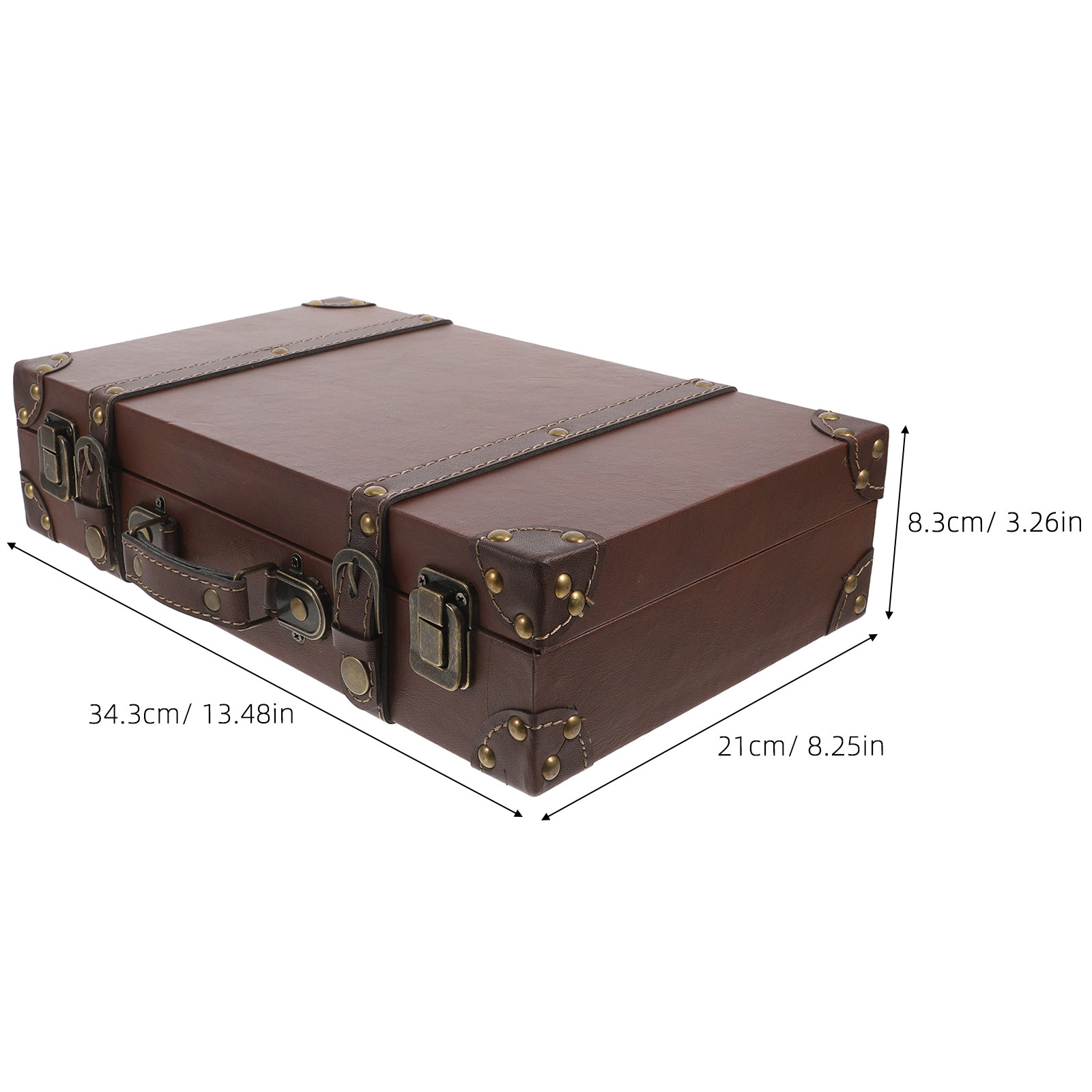 Vintage Bavul İngiliz Tarzı Re - Retro Vintage Trunk Suitcase incelemesi ve fiyatı