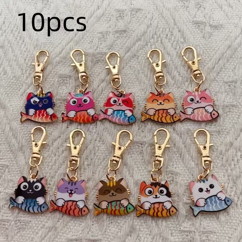 10 adet alaşımlı baskılı kedi  - Wallets incelemesi ve fiyatı